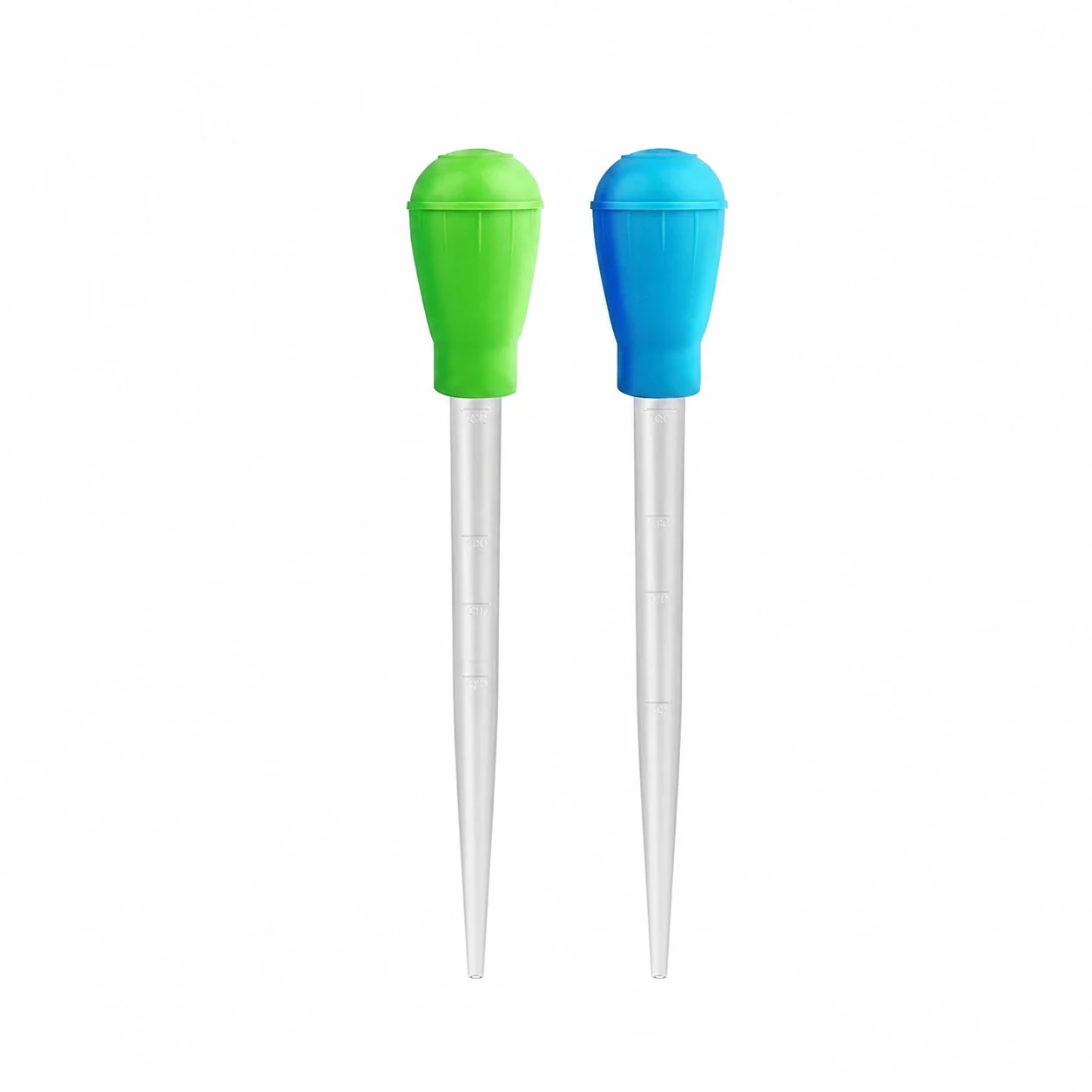 GW-X010 aquarium cleaning pipettes in green and blue